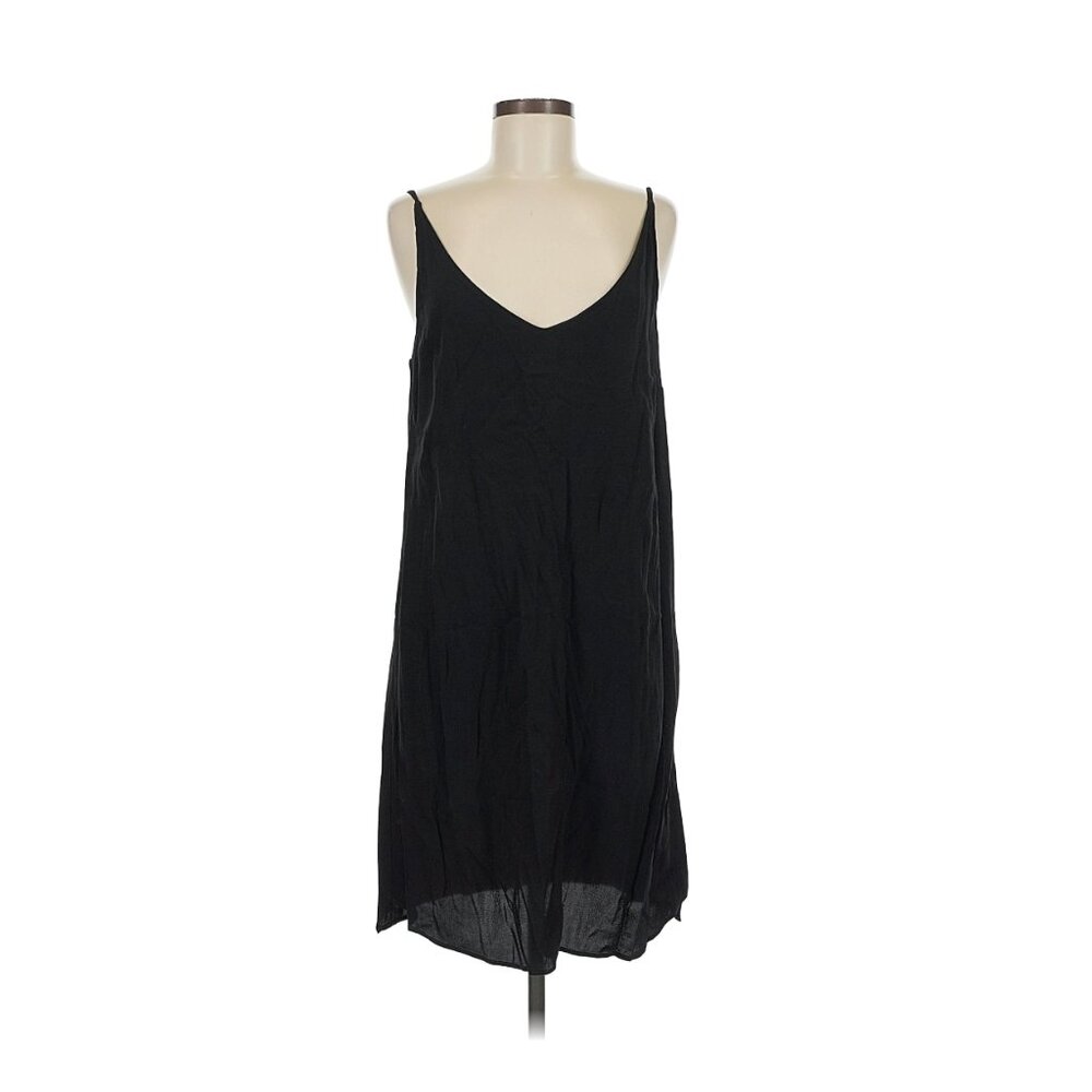 TOPSHOP BLACK SLIP DRESS - Picture 2 of 8